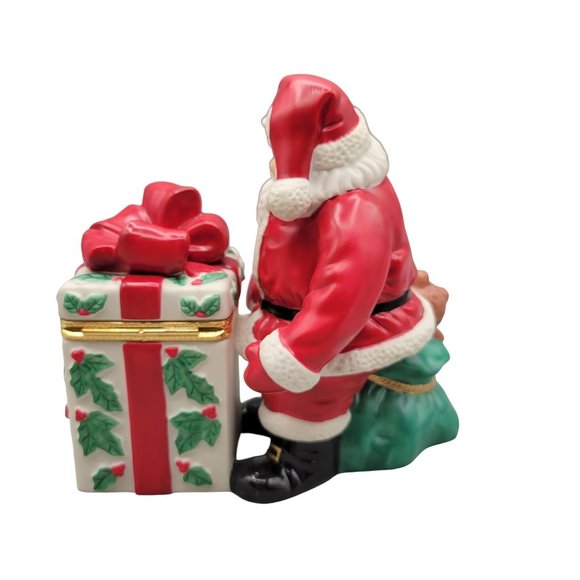 PartyLite Jolly Santa Votive Holder P7251 Santa Claus Christmas Winter - Picture 3 of 10